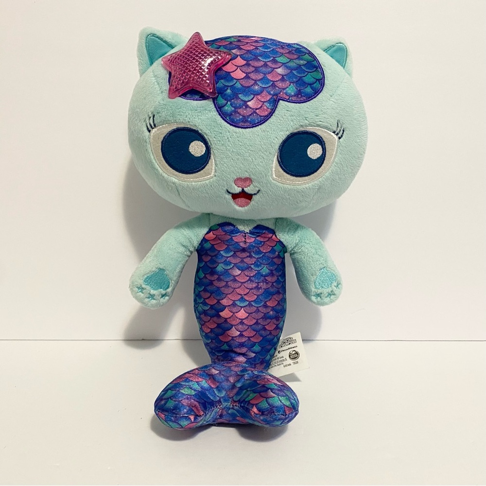 Gabby's Dollhouse Talking Musical MerCat Plush 14” Interactive Cuddly Toy